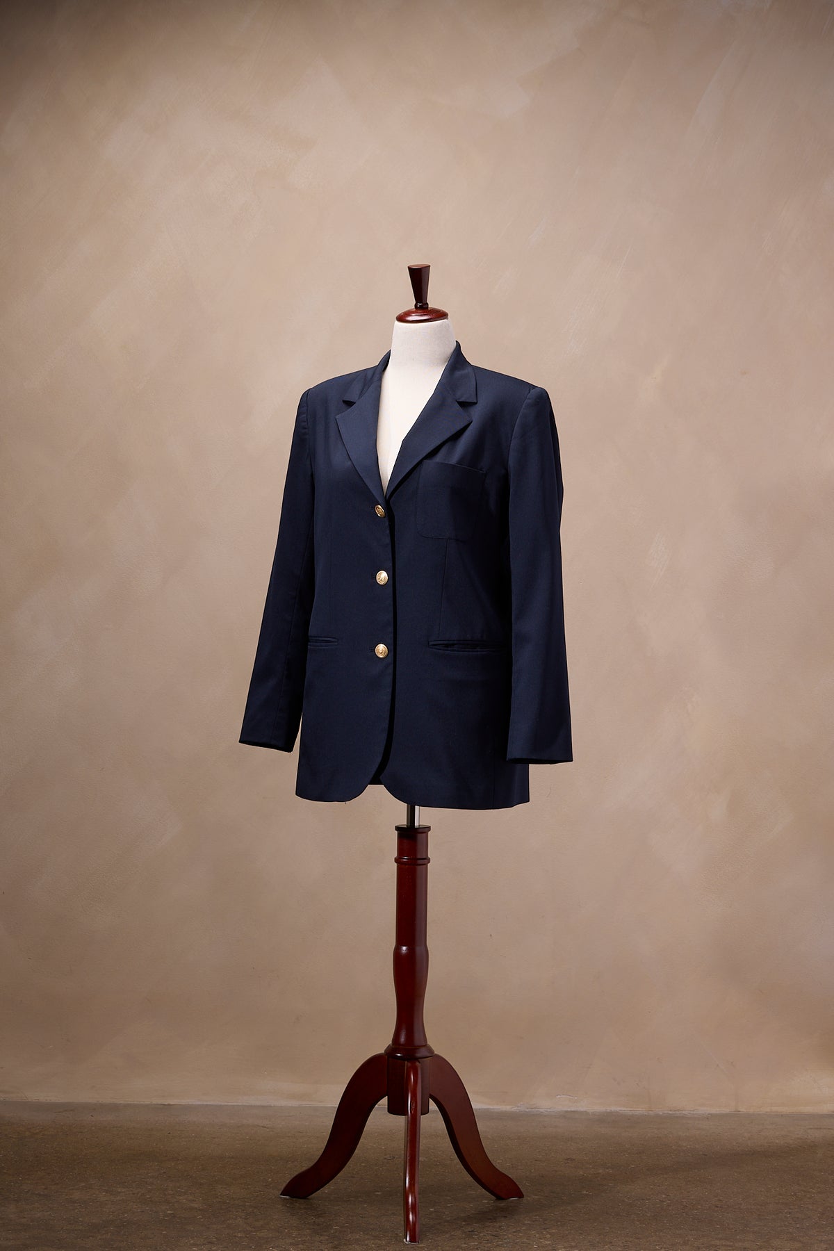 Avon Navy Wool Blazer