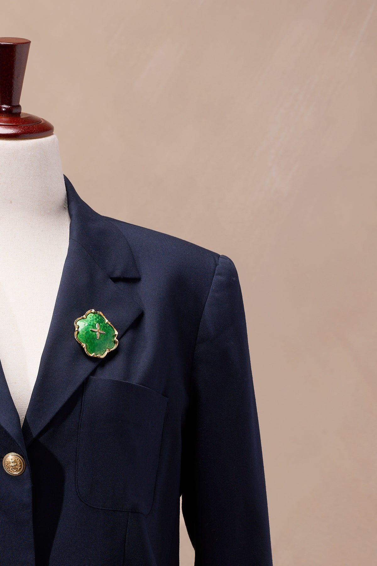 Avon Navy Wool Blazer