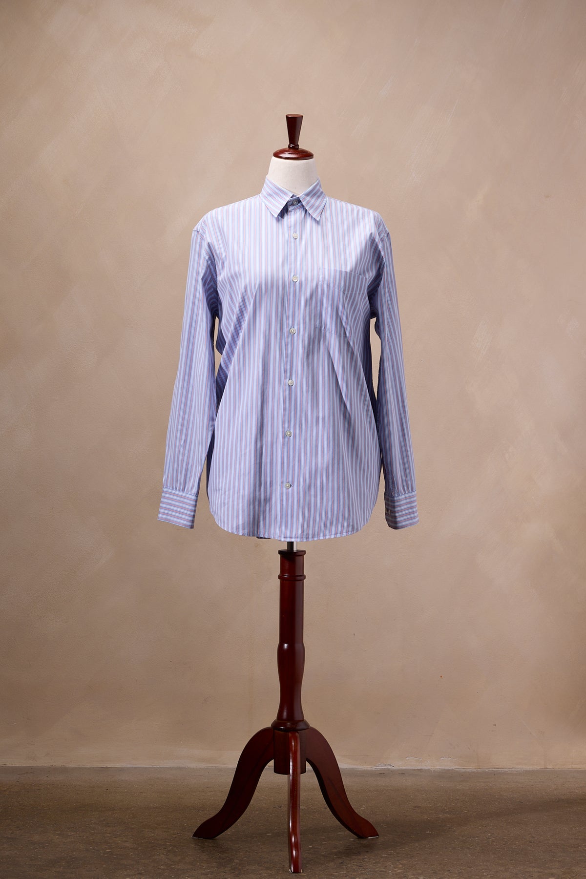 Banana Republic Blue Cotton Button-Down Shirt