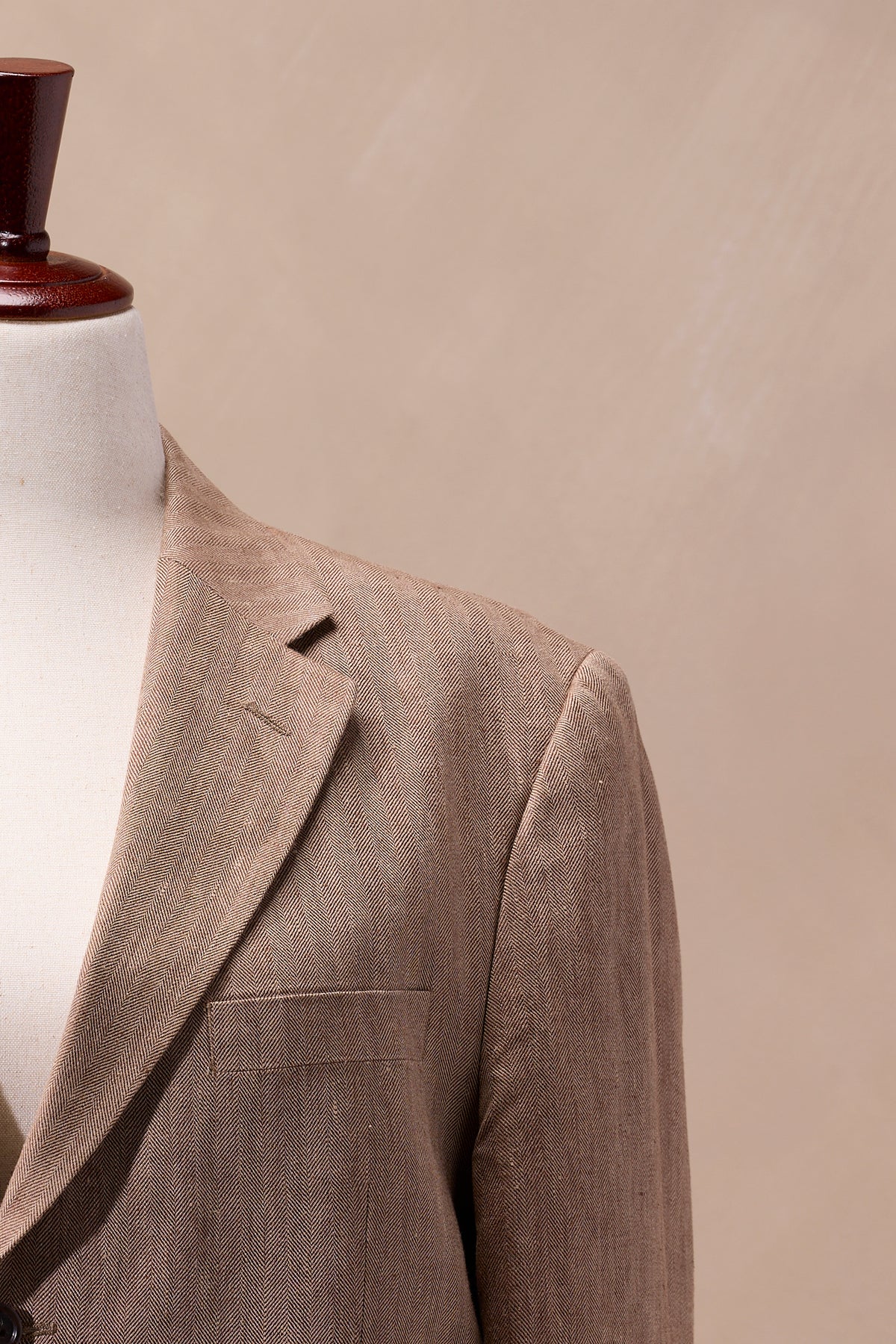 Banana Republic Light Brown Linen Blazer