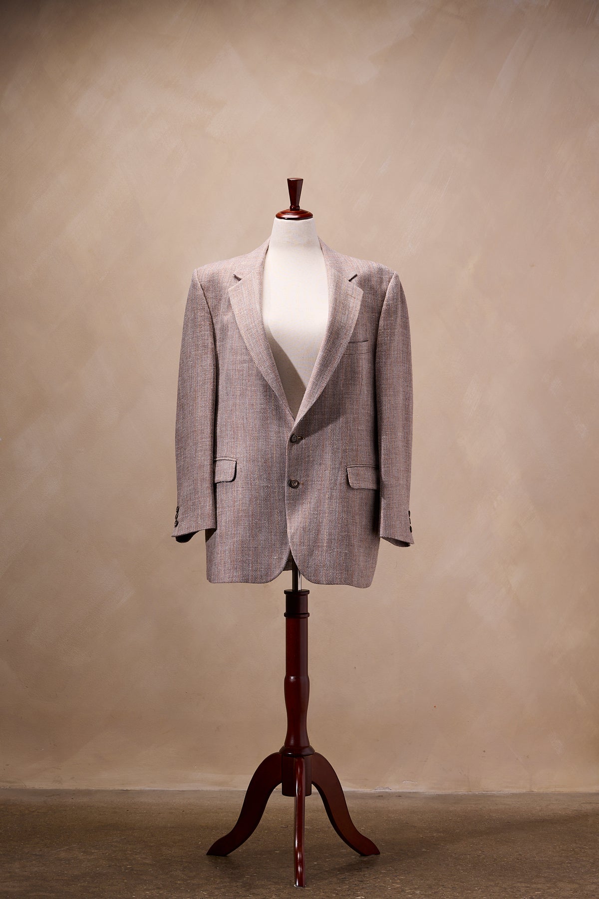 Stafford Light Brown Tweed Blazer