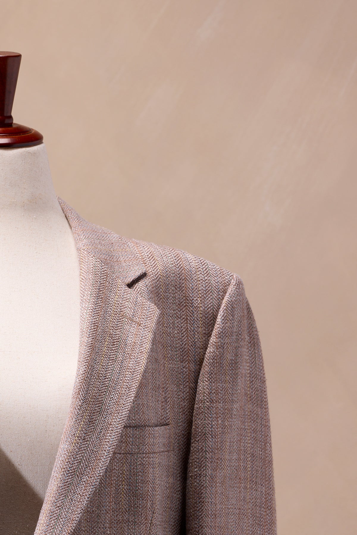 Stafford Light Brown Tweed Blazer