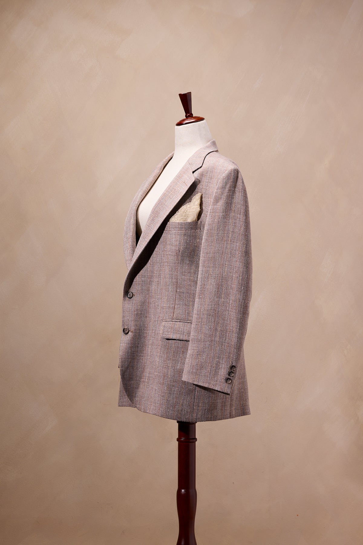Stafford Light Brown Tweed Blazer