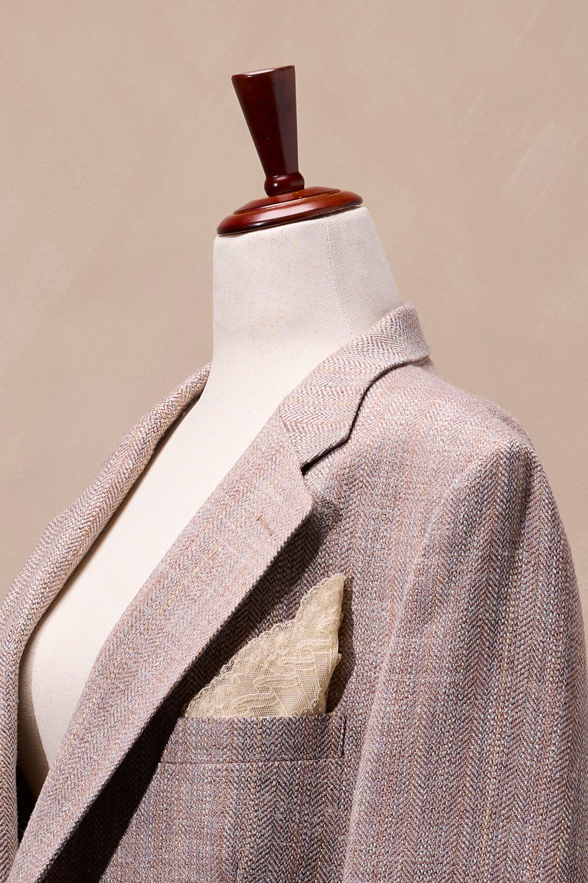 Stafford Light Brown Tweed Blazer