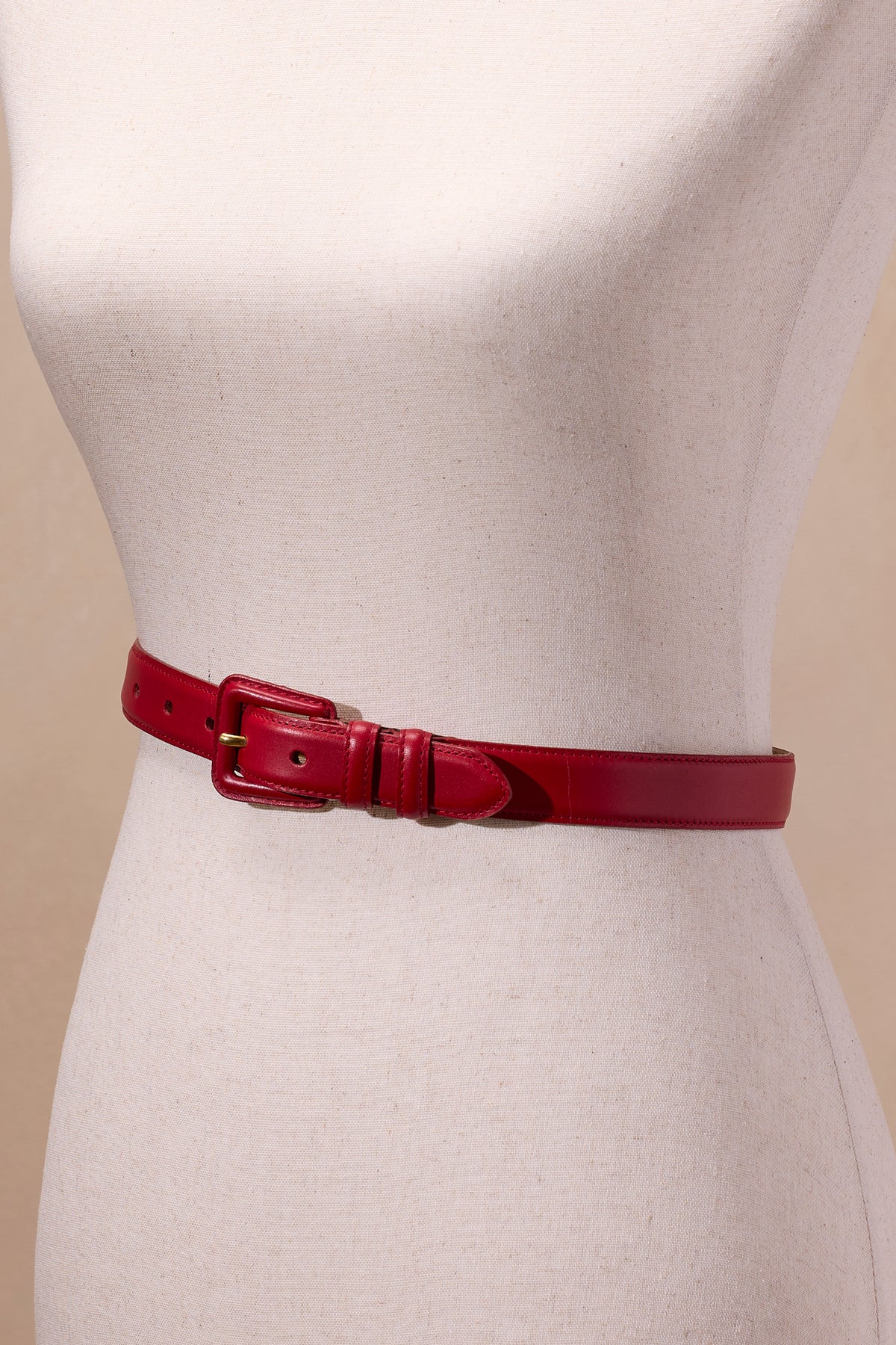 Talbots Red Leather Belt