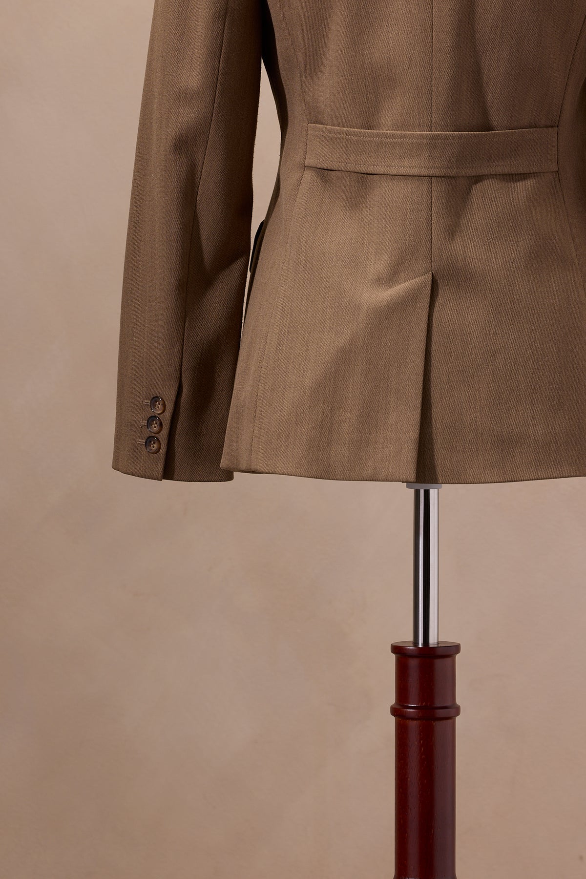 Ann Taylor Loft Latte Brown Wool Blazer