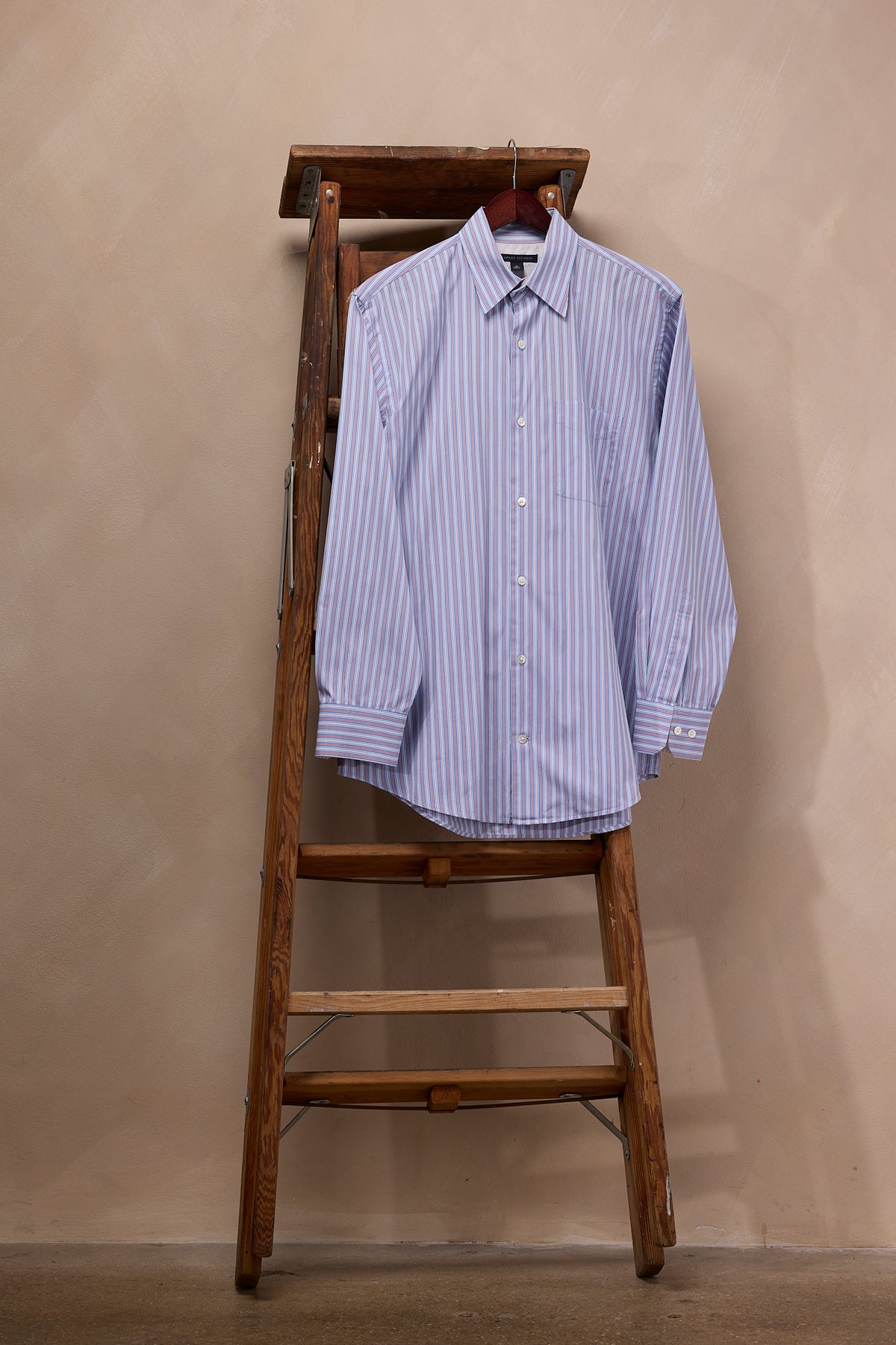 Banana Republic Blue Cotton Button-Down Shirt