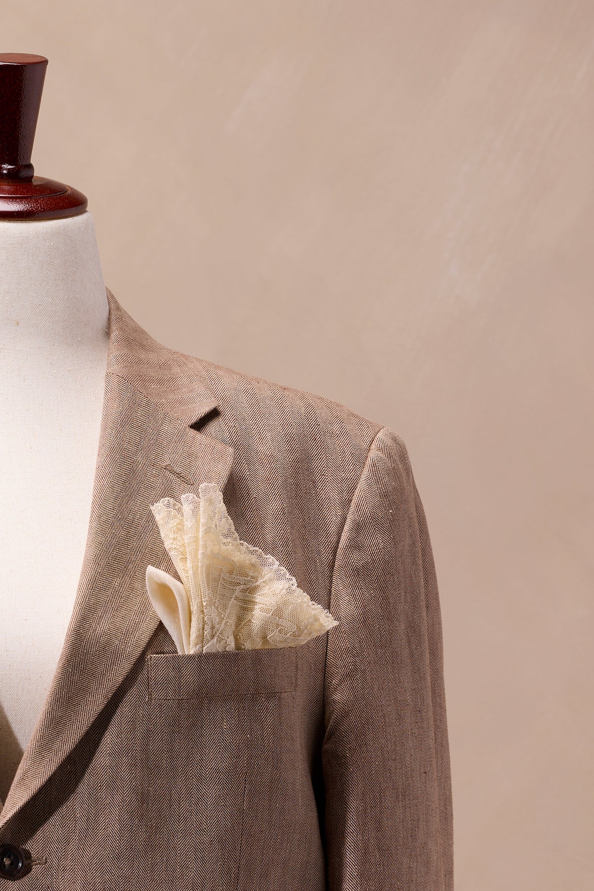 Banana Republic Light Brown Linen Blazer