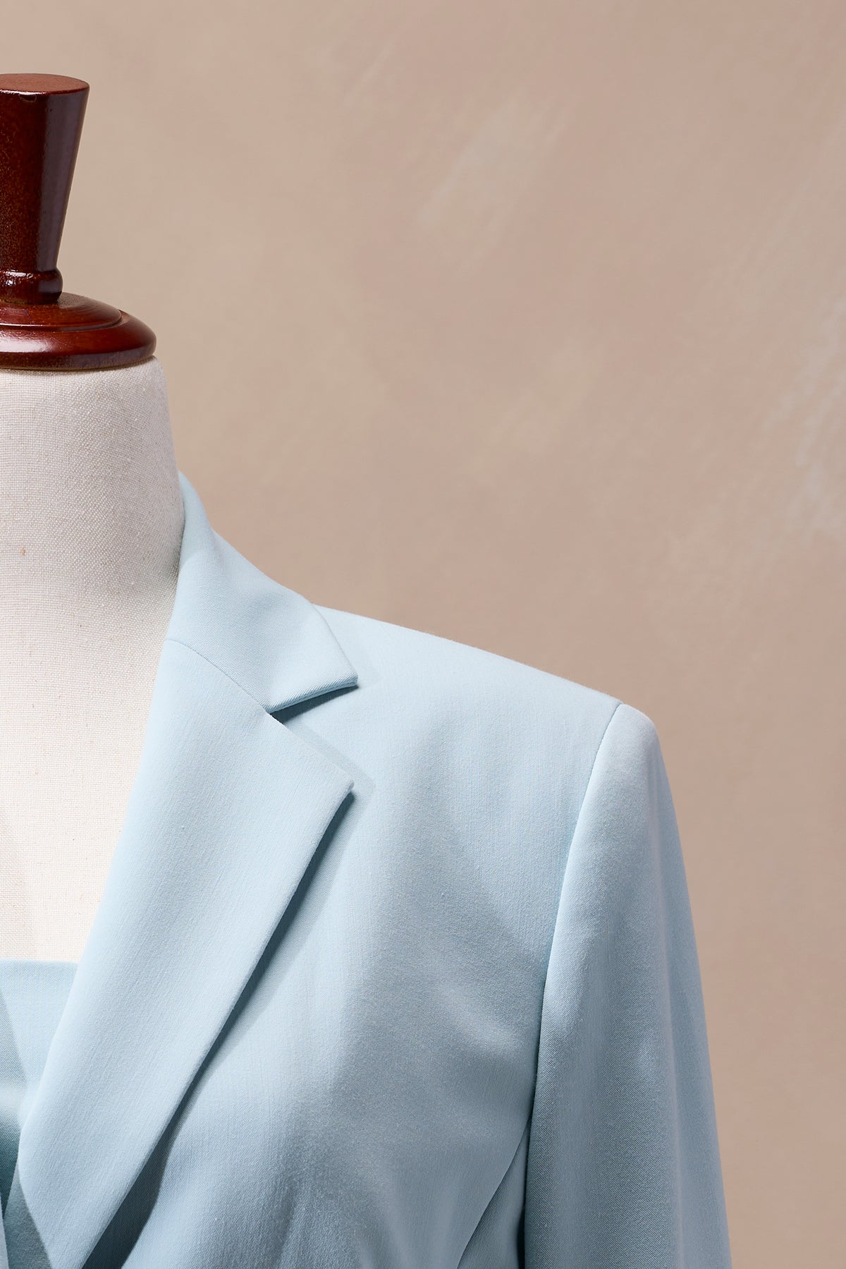 Kasper Baby Blue Vest Blazer