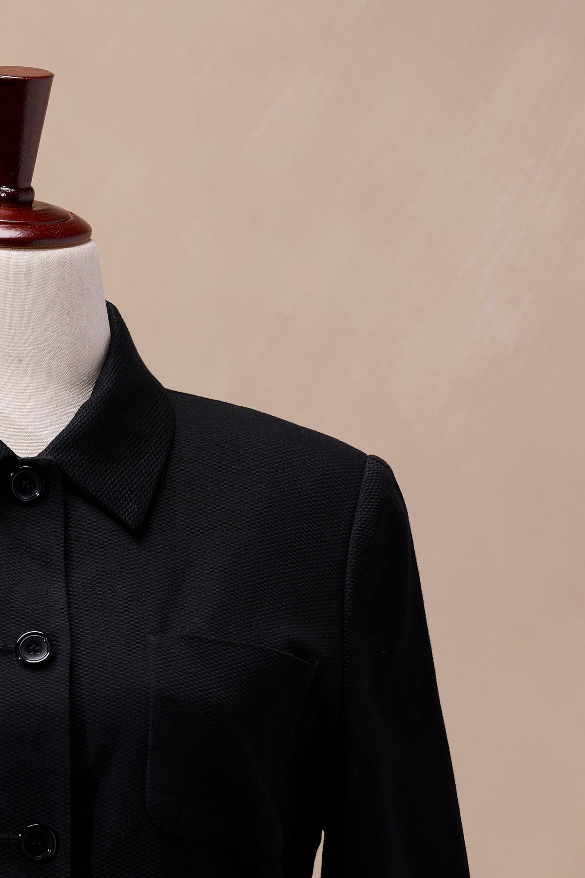 Pendleton Black Cotton Blazer