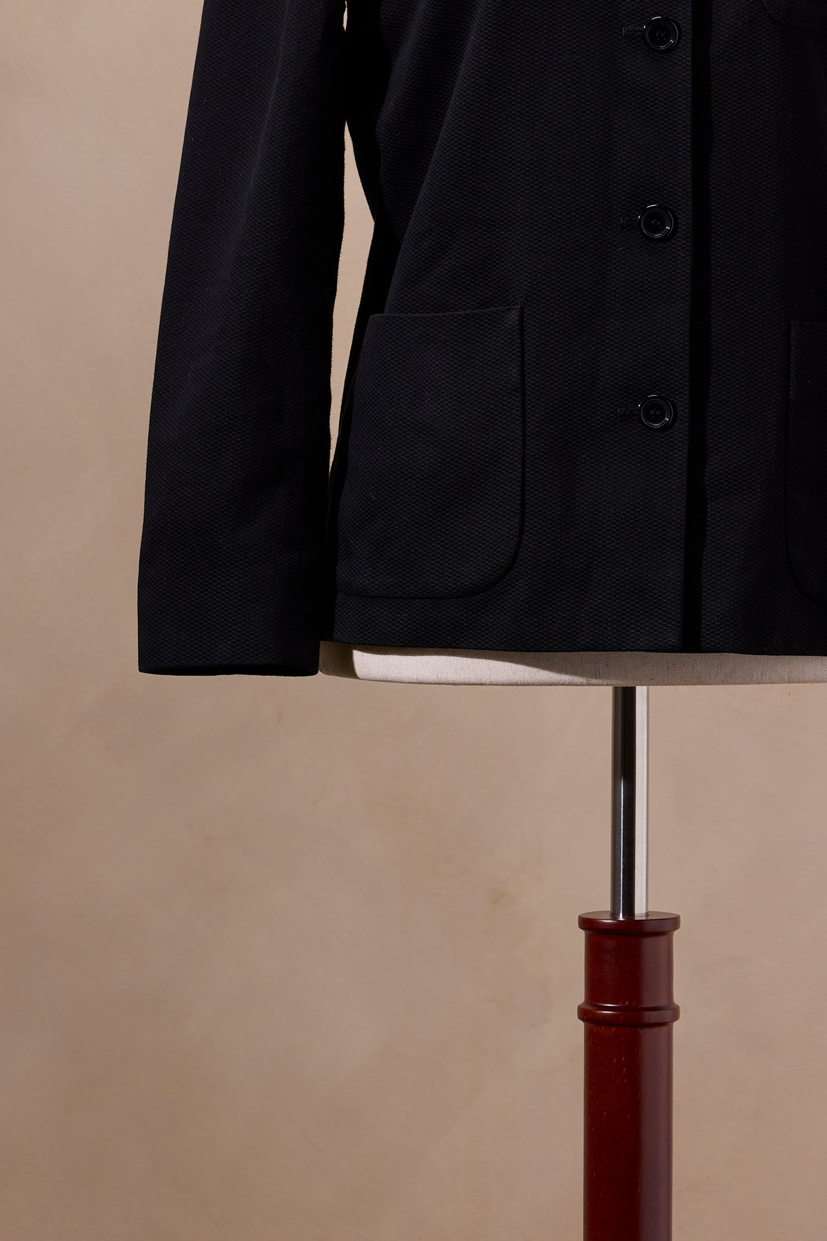 Pendleton Black Cotton Blazer