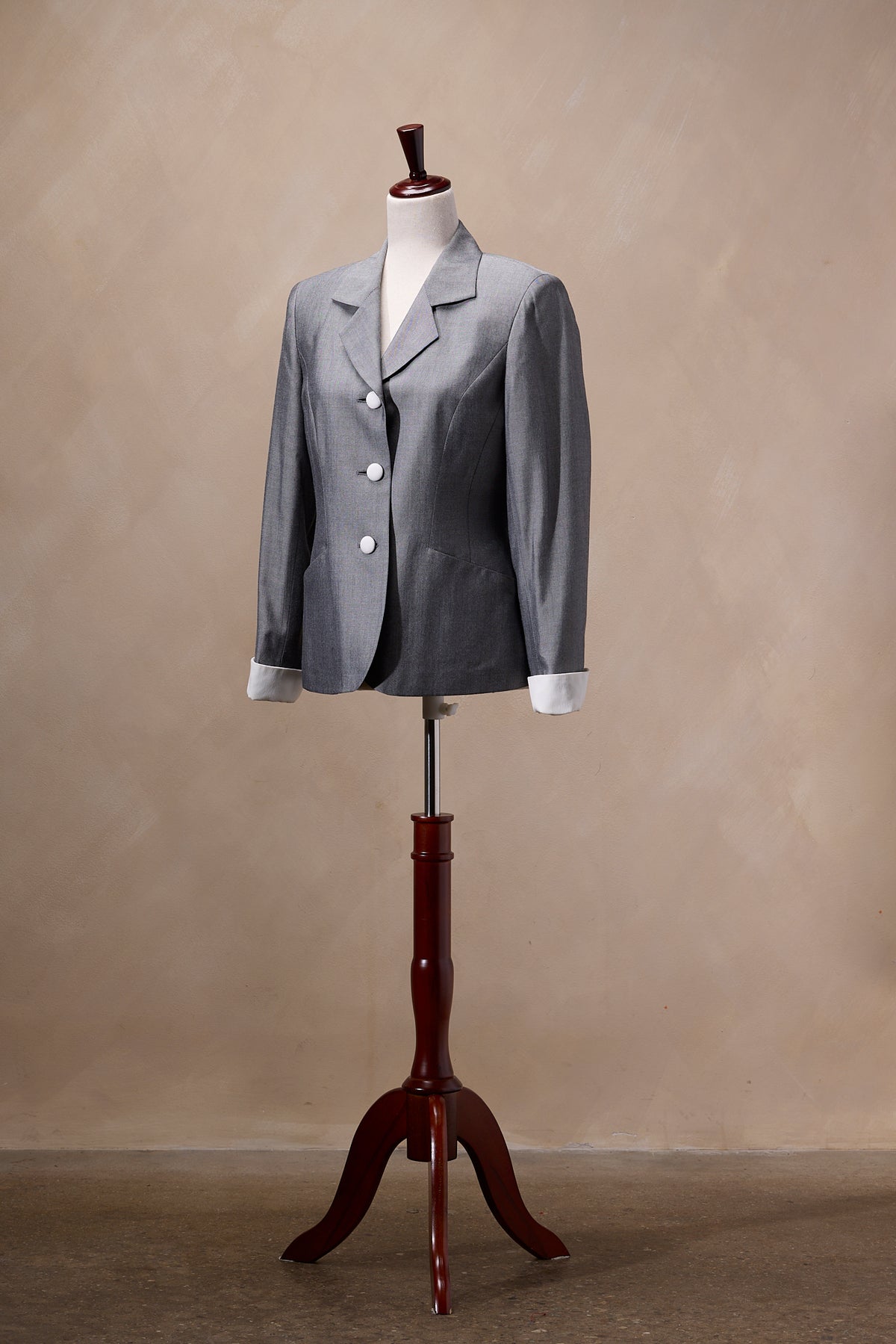 Petite Sophisticate Grey Blazer