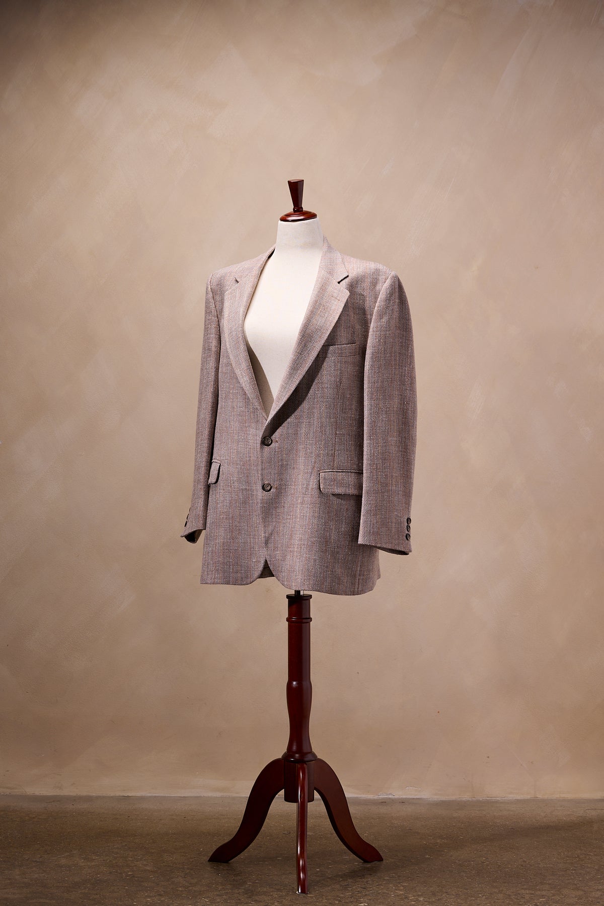 Stafford Light Brown Tweed Blazer
