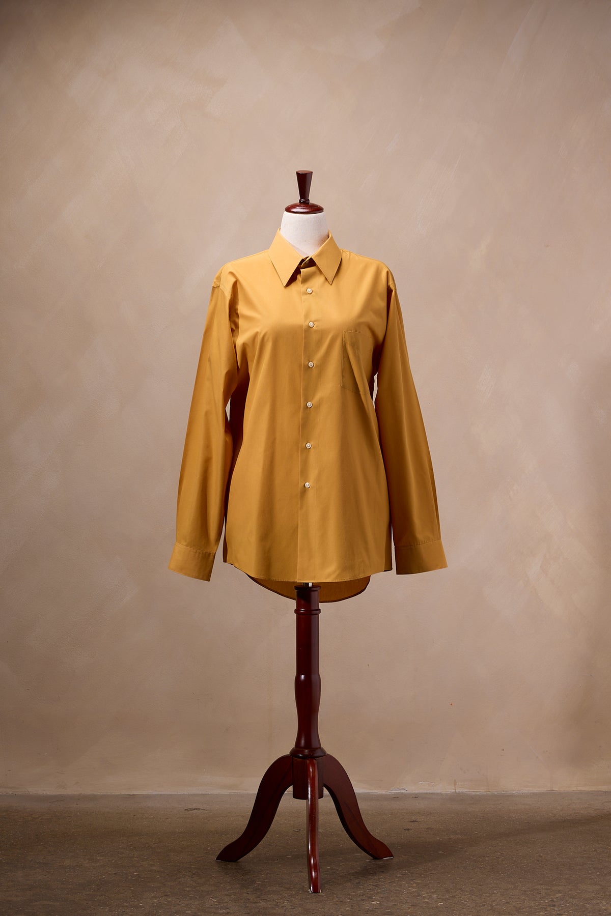 Van Heusen Mustard Yellow Dress Shirt